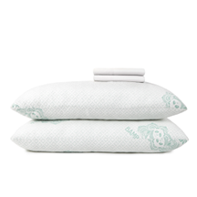 100% Viscose Bamboo Bed Pillows and Pillowcase Set