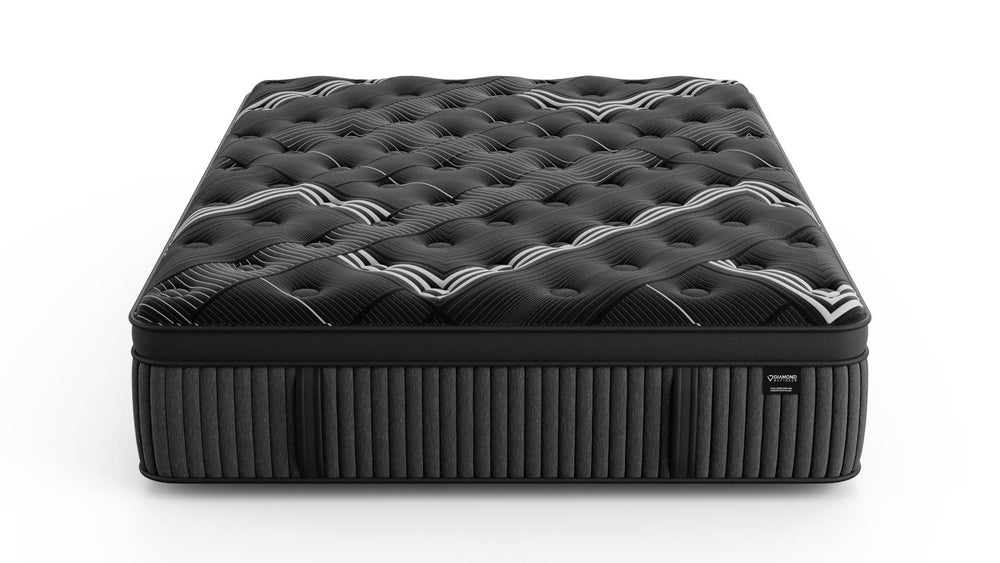 Graphene Hybrid Mattress — front view, cooling fabric detail