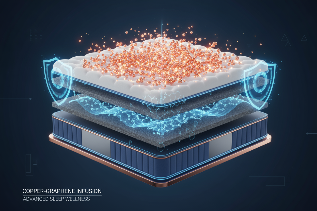 🔬 The High-Tech Secret to Healthier Sleep: Why Copper and Graphene Are In Your Mattress