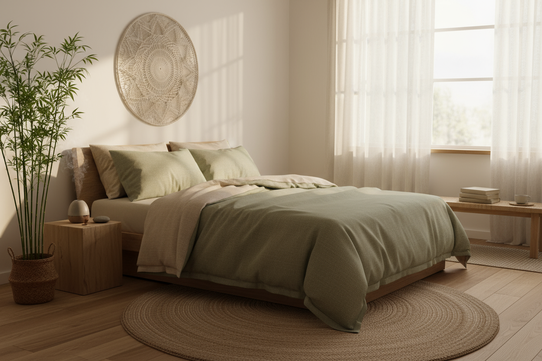 The Mindful Bedroom — How Sustainable Bamboo Bedding Transforms the Way You Sleep