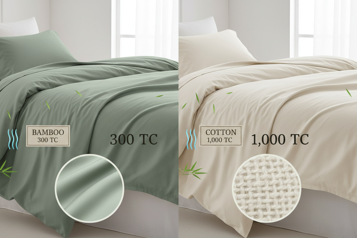 The Thread Count Myth: Why 300-Count Bamboo Beats 1,000-Count Cotton