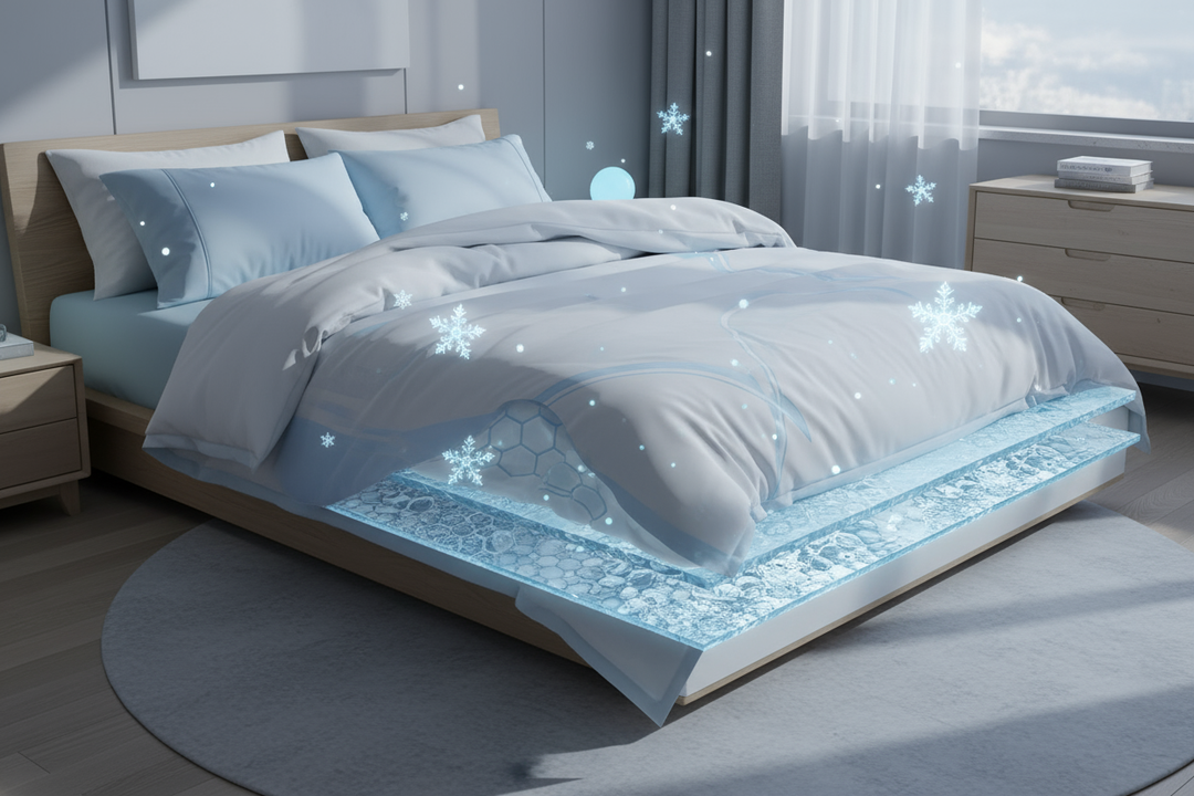 ❄️ The Ultimate Guide for Hot Sleepers: Combining Bamboo and Gel Technology to Beat Night Sweats