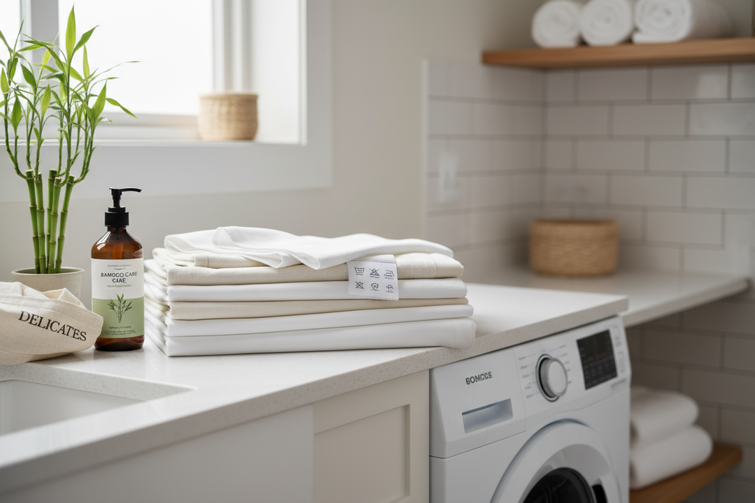🧼 The Ultimate Longevity Guide: How to Wash and Care for Your Bamboo Bedding and Mattress