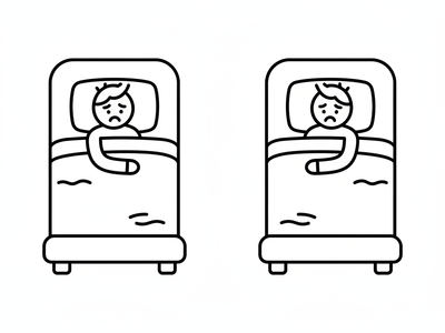 ❌ Separate Beds & Guest Rooms