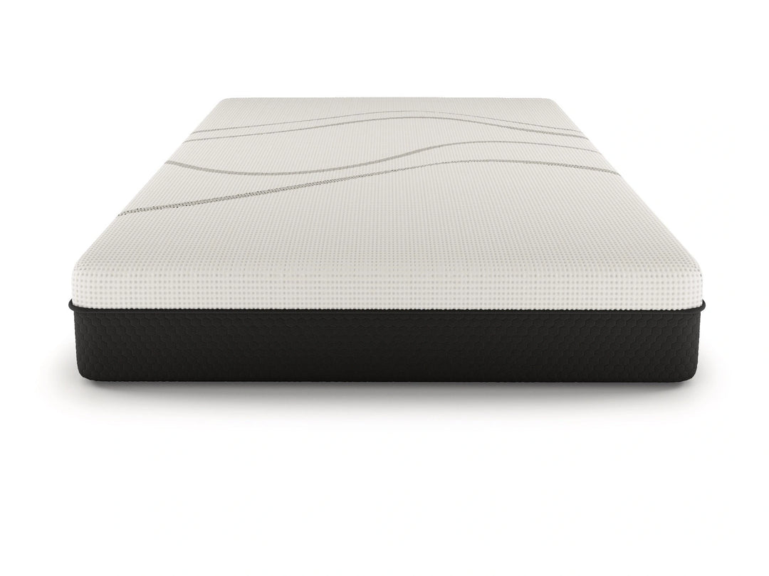 Graphite-infused hybrid mattress offering cooling comfort and responsive pressure relief