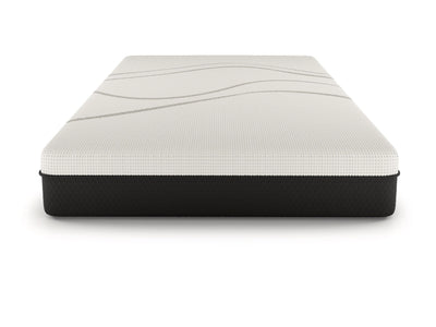 Graphite-infused hybrid mattress offering cooling comfort and responsive pressure relief