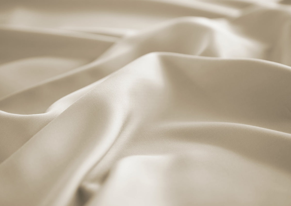 Ivory Signature Flat Sheet — close-up fabric detail
