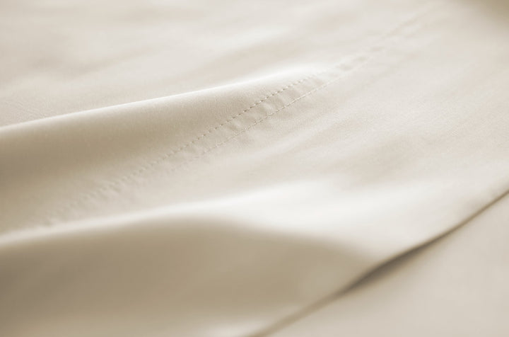 Ivory Signature Flat Sheet — fabric detail