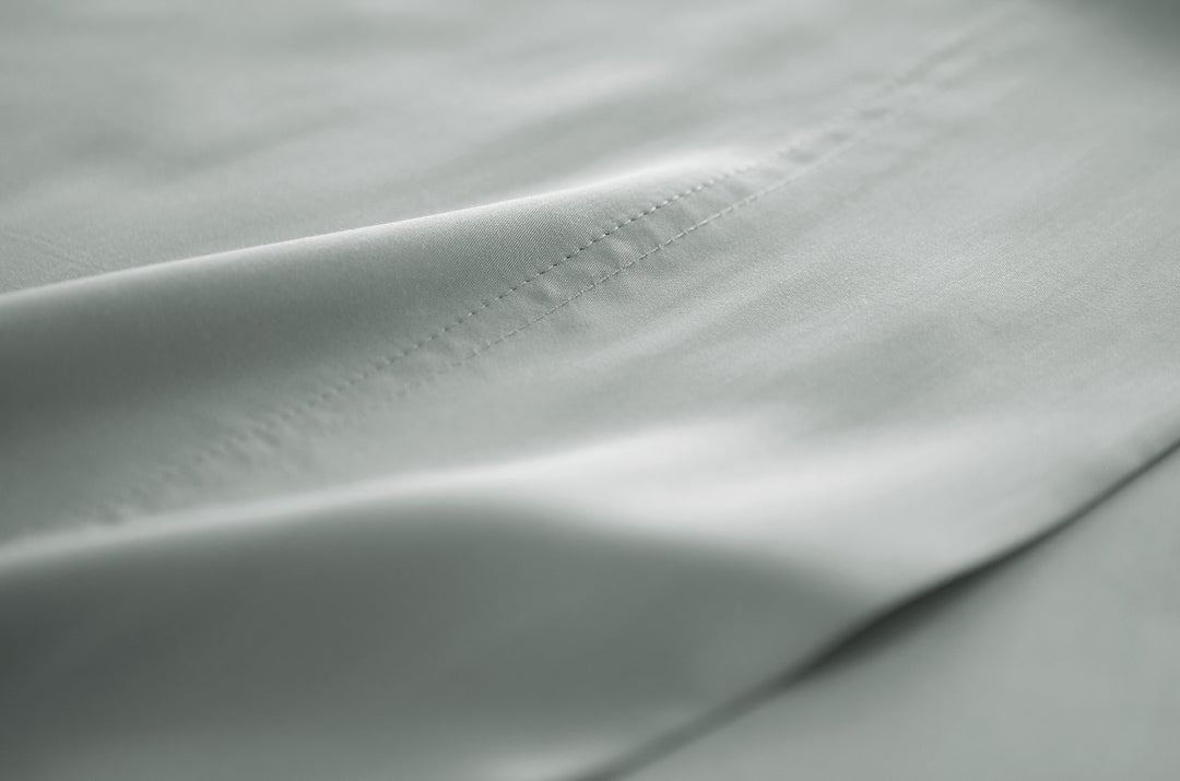 Silver Signature Flat Sheet — fabric detail
