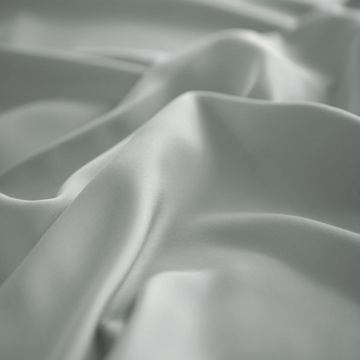 Silver Signature Flat Sheet — close-up fabric detail