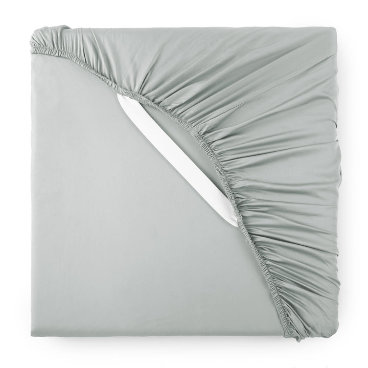 Silver Signature Fitted Sheet — Cooling Bamboo, silo product shot