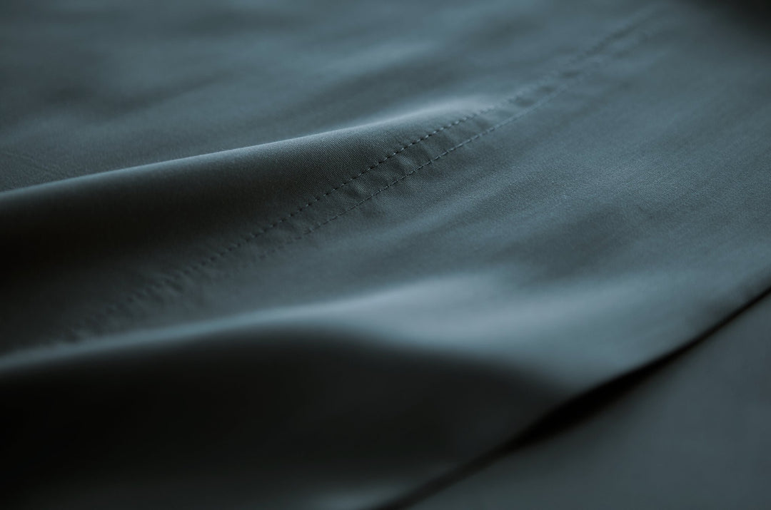 Slate Signature Flat Sheet — fabric detail