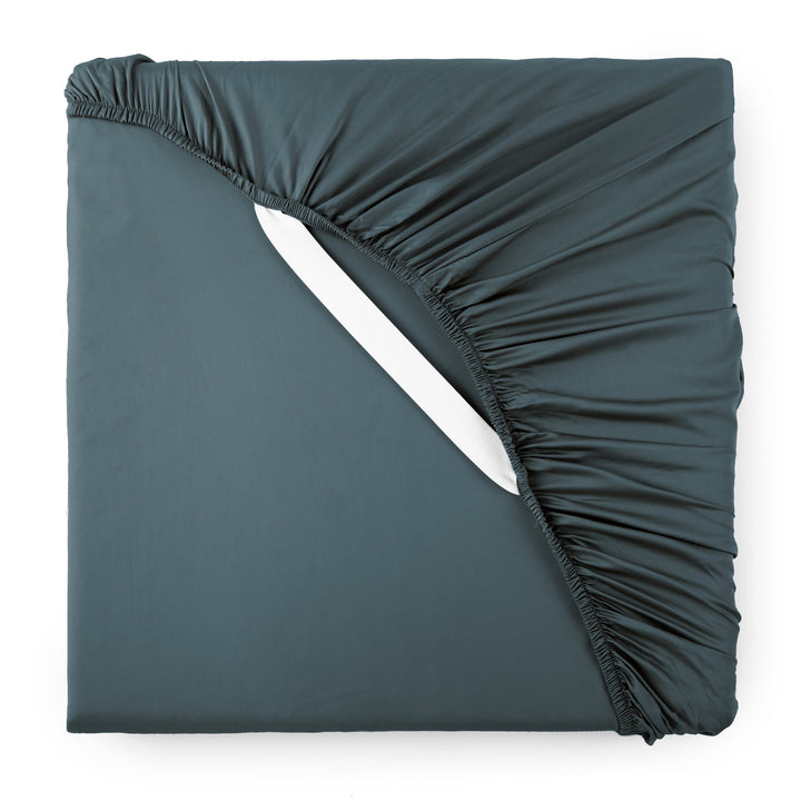 Slate Signature Fitted Sheet — Cooling Bamboo, silo product shot