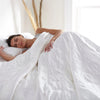 Lifestyle photo of soft, breathable duvet comforter designed for the ultimate sleep experience