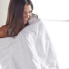 Bamboo duvet comforter offering ultra-soft feel and breathable comfort for restful sleep